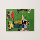 achttiende gat legpuzzel (Horizontaal)