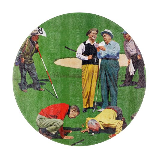 achttiende gat snijplank (Voorkant)