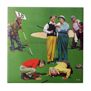 achttiende gat tegeltje