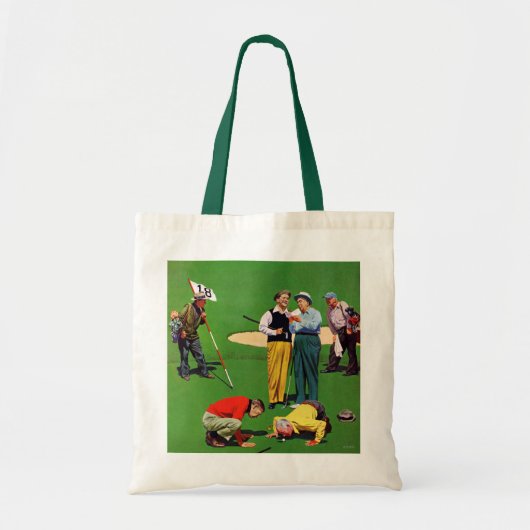 achttiende gat tote bag (Voorkant)
