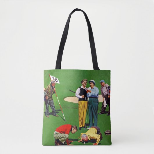 achttiende gat tote bag (Voorkant)
