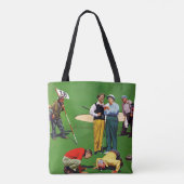 achttiende gat tote bag (Achterkant)