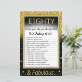 Achttig Hoe goed ken je het verjaardagsmeisje? (Staand voorkant)