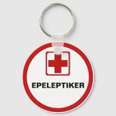 Achtung – EPELEPTIKER Sleutelhanger (Voorkant)