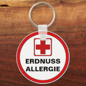 Achtung - ERDNUSS Allgie Sleutelhanger (Voorkant)
