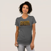 ACHTUNG ICH JODELE German Yodel Danger Sign T-shirt (Voorkant volledig)