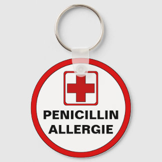 Achtung - Penicillin Allergie Sleutelhanger