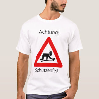 Achtung! Schutzenfest T-shirt