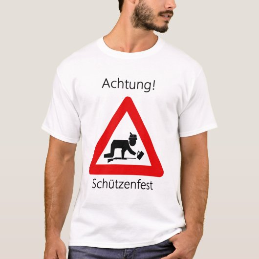 Achtung! Schutzenfest T-shirt (Voorkant)