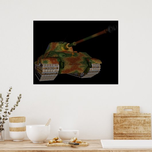 ACHTUNG TIGGER!! POSTER (Keuken)