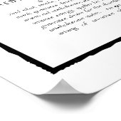 achtvoudig pad poster (Hoek)