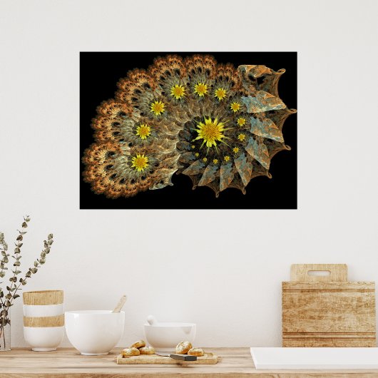 achtvoudig pad poster (Keuken)