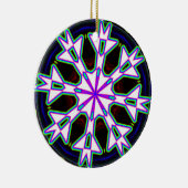 Achtweg Mandala Kaleidoscoop Keramisch Ornament (Rechts)