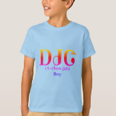 Achuja - Jongen in Cherokee Multicolor T-shirt (Voorkant)