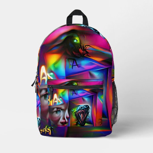 Achulofobie Bedrukte Rugzak (Voorkant)