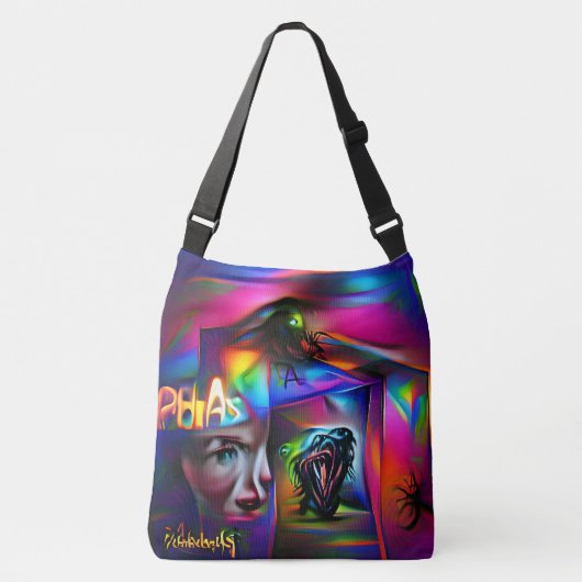 Achulofobie Crossbody Tas (Voorkant)