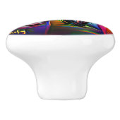 Achulofobie Keramische Knop (Zijkant)