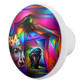 Achulofobie Keramische Knop (Rechts)