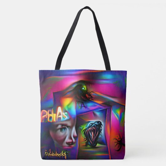 Achulofobie Tote Bag (Voorkant)