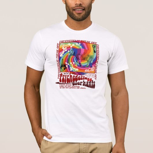 acid-elephant t-shirt (Voorkant)