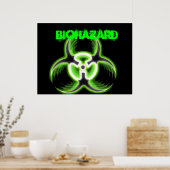Acid Green Biohazard 08 Poster (Keuken)