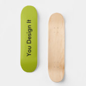 Acid Green Persoonlijk Skateboard (Voorkant)