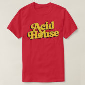 Acid House 80s Muziekfan T-shirt (Design voorkant)