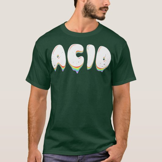 Acid House Techno DJ Rave Premium T-shirt (Voorkant)