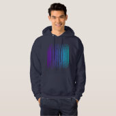 Acid House Vaporwave Techno House Music EDM Lover Hoodie (Voorkant volledig)