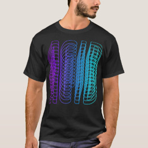 Acid House Vaporwave Techno House Music EDM T-shirt