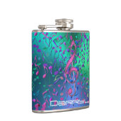 Acid Jazz Psychedelic Music Flask Heupfles (Rechts)