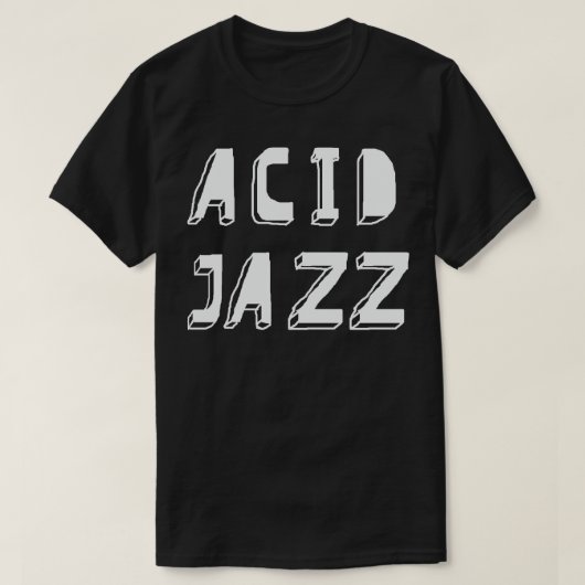 acid-jazz t-shirt (Design voorkant)