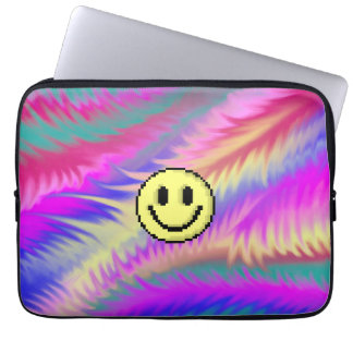 Acid Smile Laptop Hoesje Sleeve