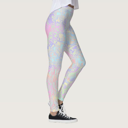 Acid Trip Rainbow Leggings (Rechts)
