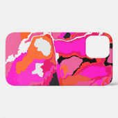 Acid Vivid Digital Psychedelic Bright Background.  Case-Mate iPhone Case (Achterkant (horizontaal))