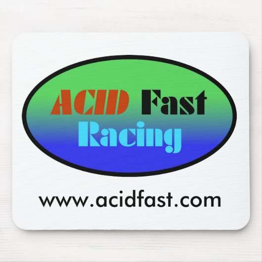 ACIDFast Racing mousepad Muismat (Voorkant)