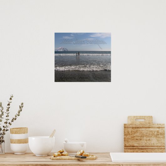 ACIDMYERS Beach Poster (Keuken)