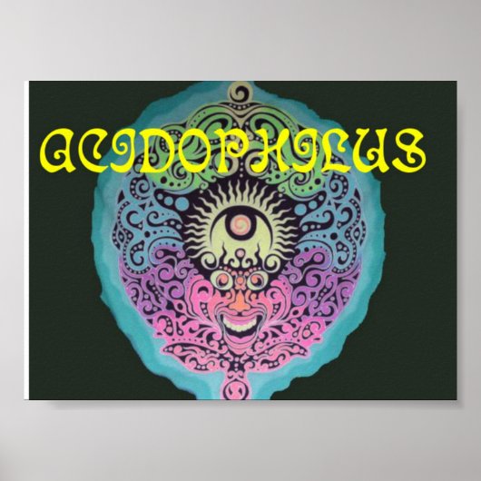 ACIDOPHILUS POSTER (Voorkant)