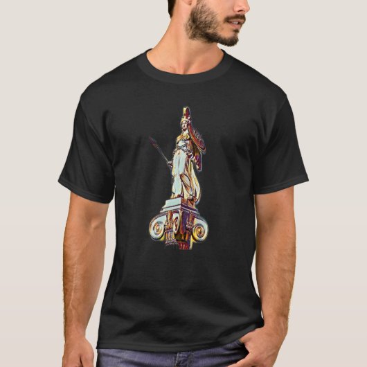 Acient Greek Statue Abstract Teacher 34 T-shirt (Voorkant)