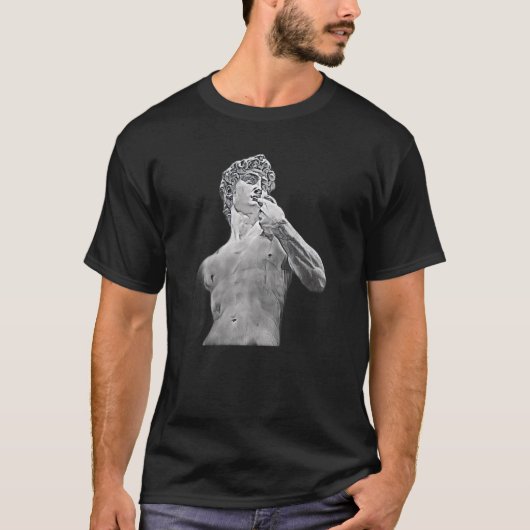Acient Greek Statue Abstract Teacher 43 T-shirt (Voorkant)