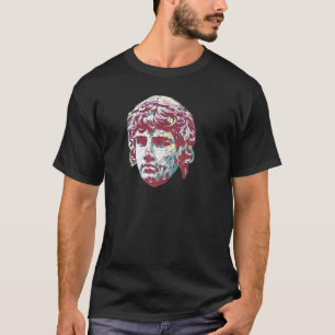 Acient Italy Roman Statue Abstract leraar 51 T-shirt