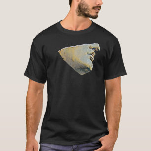 Acient Italy Roman Statue Abstract leraar 89 T-shirt