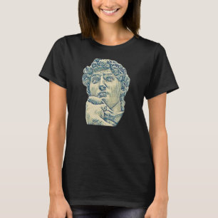 Acient Italy Roman Statue Abstract Teacher 12 T-shirt