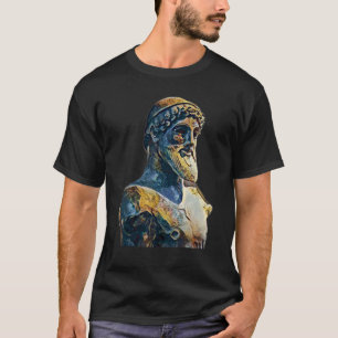 Acient Italy Roman Statue Abstract Teacher 65 T-shirt