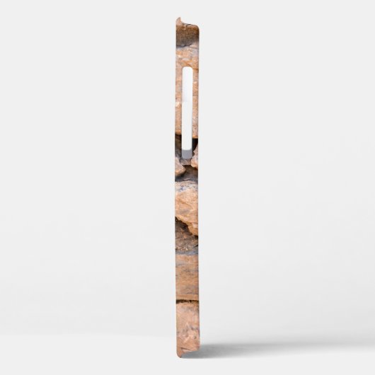 Aciënte muur. Grunge brick wall background. B Case-Mate iPhone Case (Achterkant / Links)