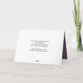 ACIM Birthday Kaart Deze Heilige Onmiddellijk (Achterkant)