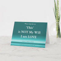 ACIM Kaart God is nog steeds verliefd.. dit is nie