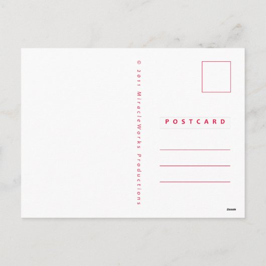 ACIM Kerstster Feestdagenkaart (Achterkant)