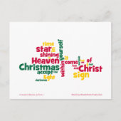 ACIM Kerstster Feestdagenkaart (Voorkant)