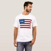ACK-sterren en -strips T-shirt (Voorkant volledig)